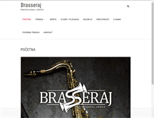 Tablet Screenshot of brasseraj.com